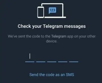 Telegeram发送了一条验证码消息 但是没有收到验证码解决方法