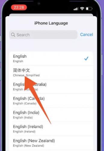 纸飞机Telegeram软件iPhone苹果手机设置中文汉化方法