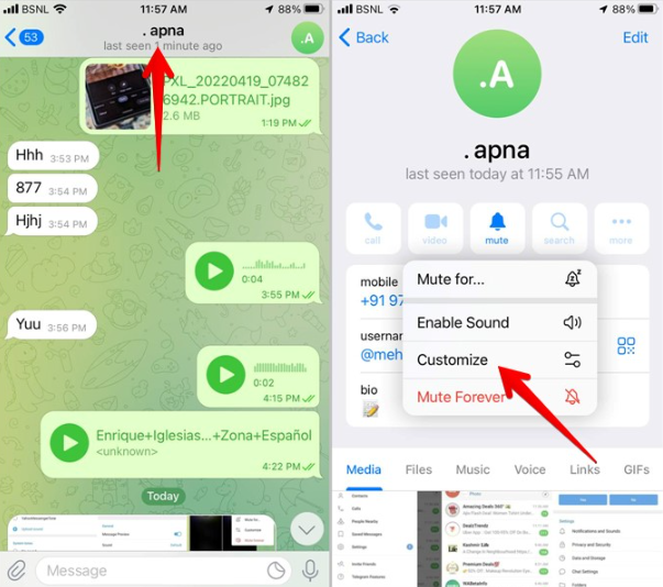 纸飞机App聊天软件怎么设置消息提醒 Telegeram消息提醒设置指南