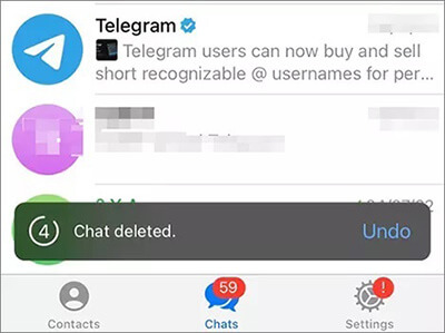 telegeram如何恢复被删除的聊天记录